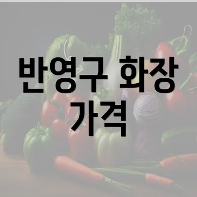 반영구 화장 가격