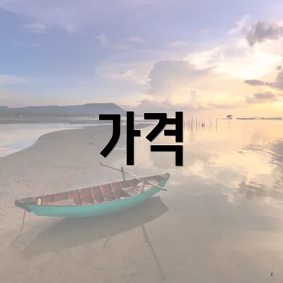 가격