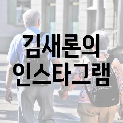 김새론의 인스타그램