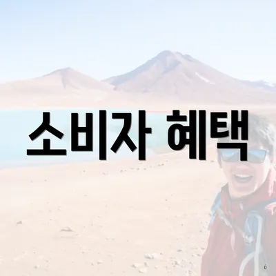 소비자 혜택