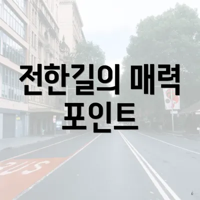 전한길의 매력 포인트