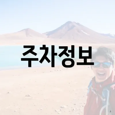 주차정보
