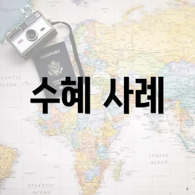 수혜 사례