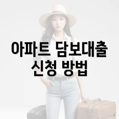 아파트 담보대출 신청 방법