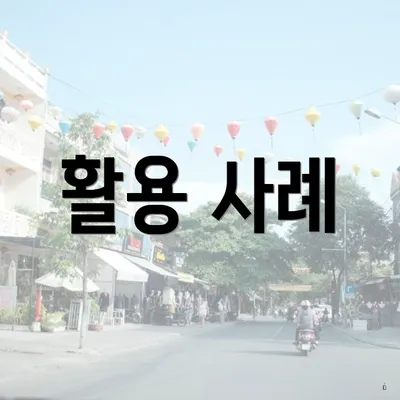 활용 사례