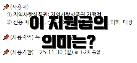 이 지원금의 의미는?