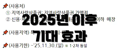 2025년 이후 기대 효과