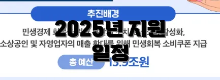 2025년 지원 일정